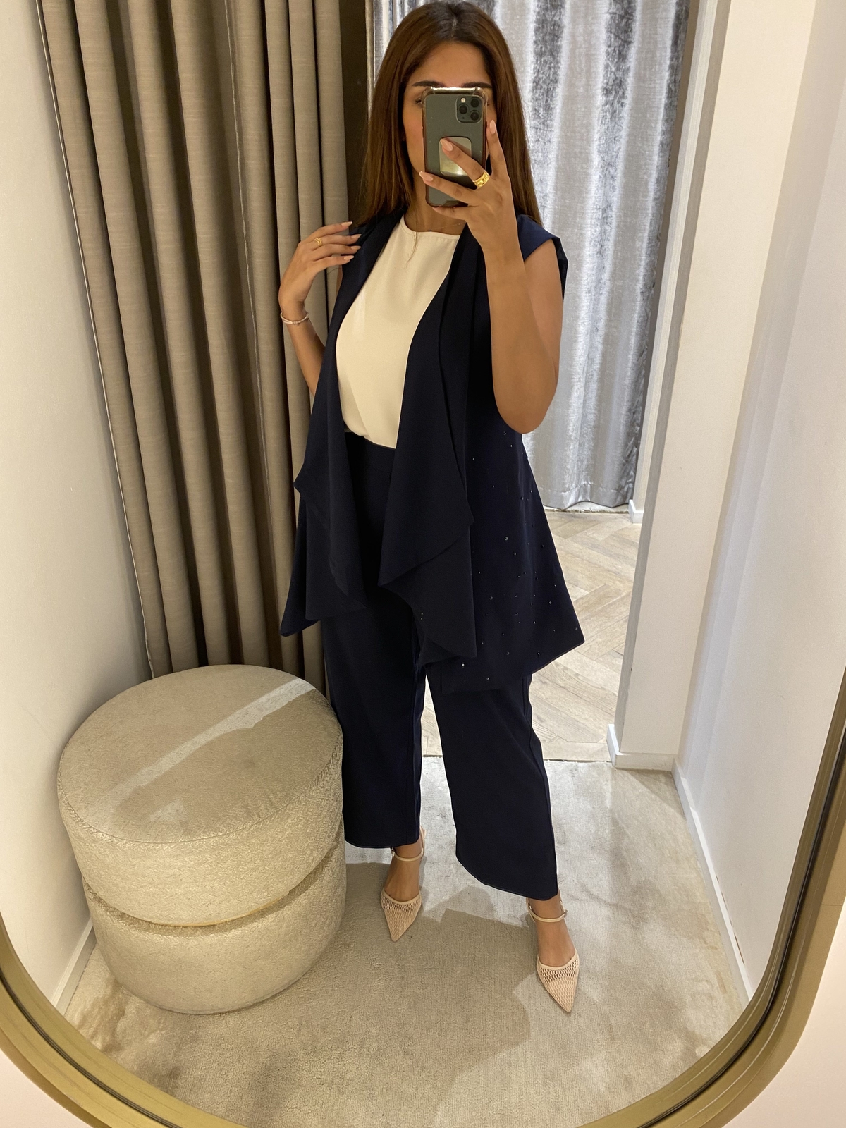 Sc-95TOP AND PANT NAVY ( 2 Piece Set )