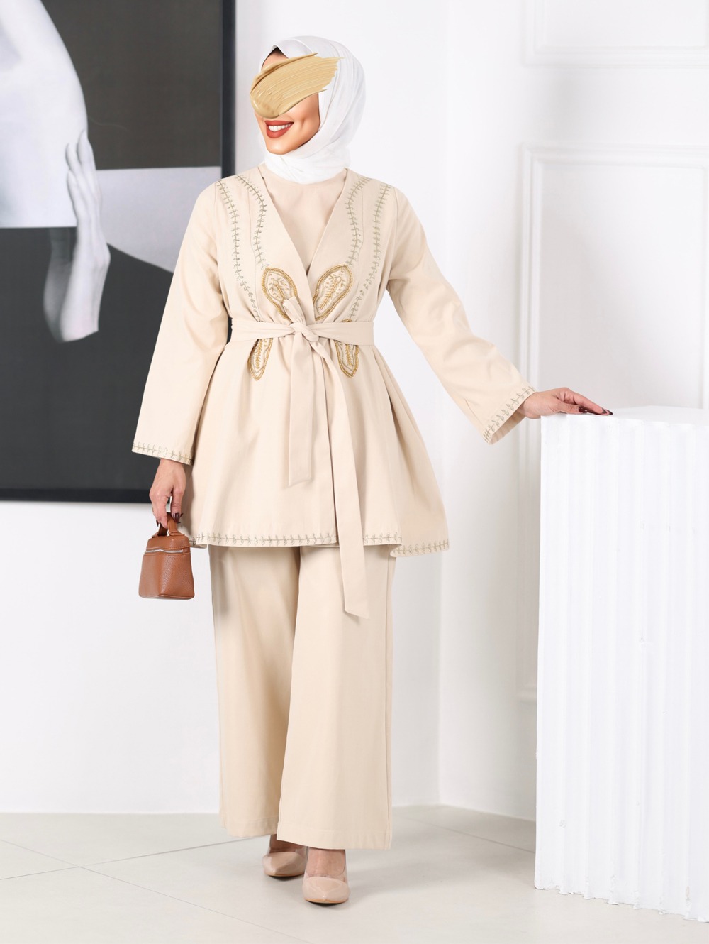 SC518 Cardigan Top and Trouser Simply Chic