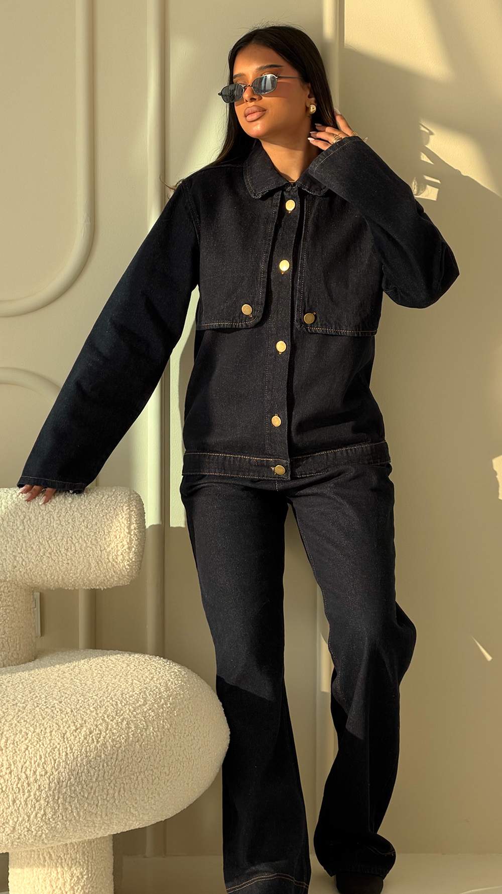 Relaxed Fit Denim Jacket