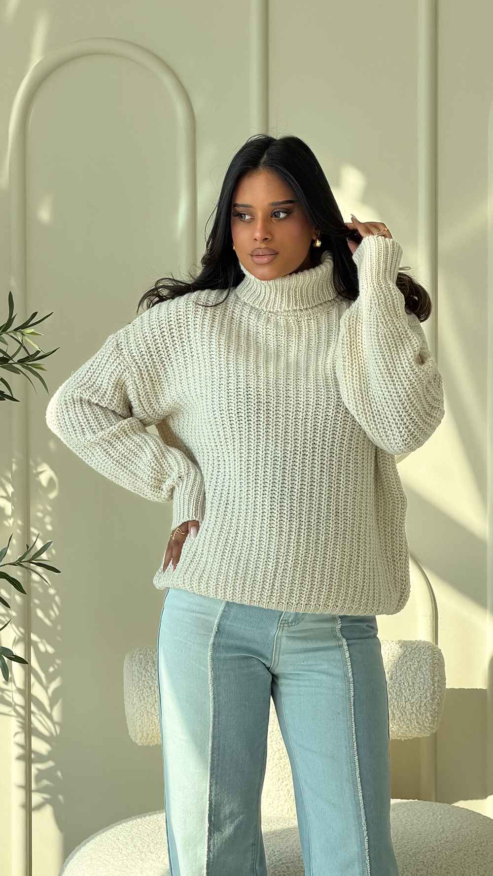 Winter Warmth Turtleneck Knit